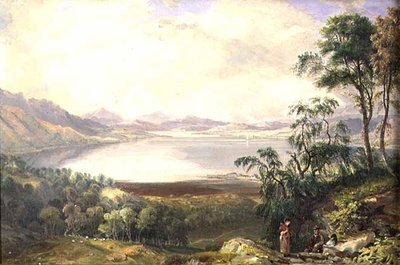 Loch Rannoch z Bunrannochu od John Fleming