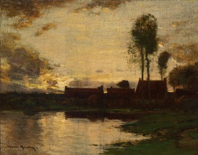 Malá krajina, ca. 1880-1890. od John Francis Murphy