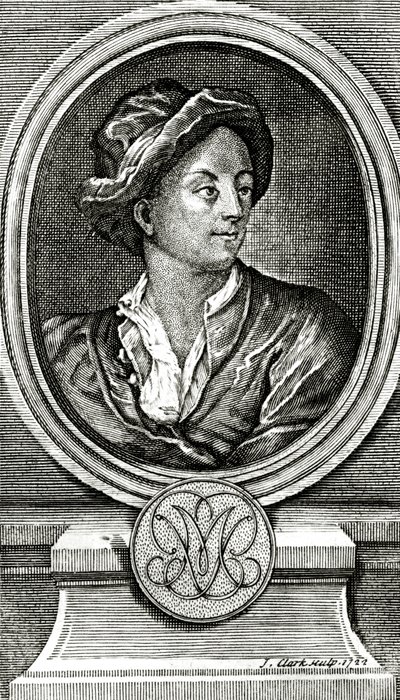Matthew Prior, ryl J. Clark, 1722 od John Francis Rigaud