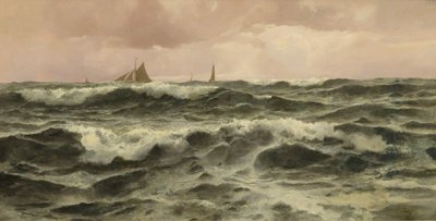 Off Folkestone, 1886 od John Fraser