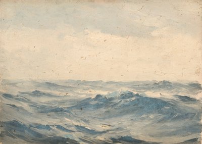 Mořská krajina, kolem roku 1900 (olej na plátně) od John Fraser