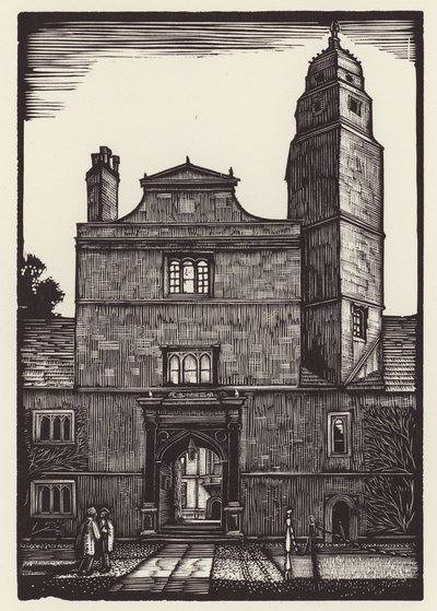 Cambridge: (dřevoryt) od John Frederick Greenwood