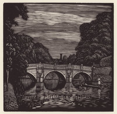Cambridge: (dřevoryt) od John Frederick Greenwood