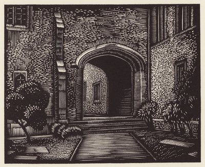 Cambridge: Benedikta (dřevoryt). od John Frederick Greenwood