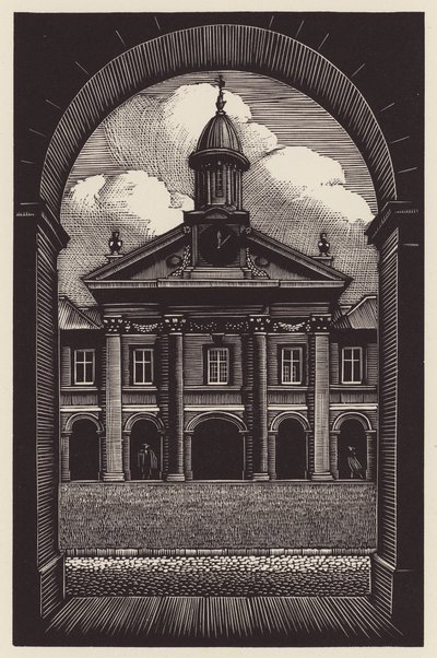 Cambridge: (dřevoryt) od John Frederick Greenwood