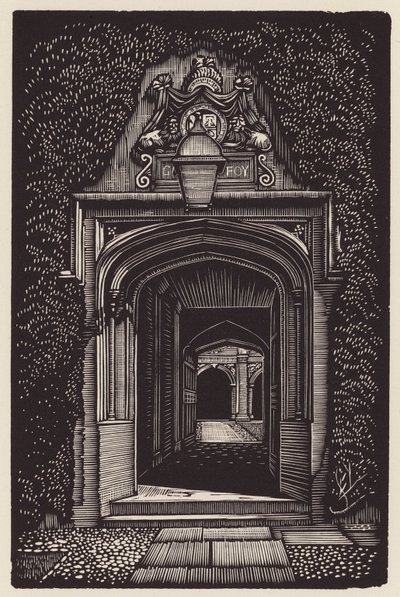 Cambridge: (dřevoryt) od John Frederick Greenwood