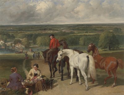 Cvičení královských koní, 1847-55 od John Frederick Herring Senior
