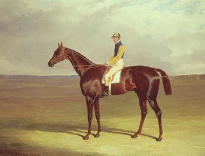 Mr. M. Stanleys Crutch na Newmarket Heath, 1833 od John Frederick Herring Senior
