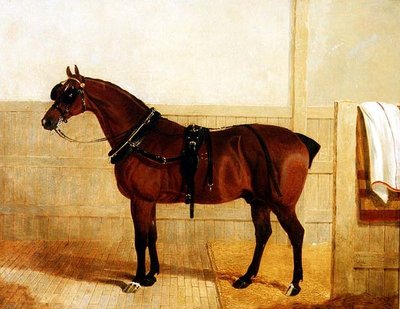Cena Shire Horse v postroji od John Frederick Herring Senior