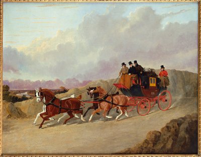 Autobus Royal Mail Coach z Edinburghu do Londýna od John Frederick Herring Senior