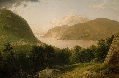Scéna z řeky Hudson od John Frederick Kensett