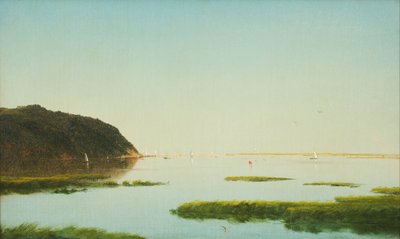 Pohled na řeku Shrewsbury, New Jersey od John Frederick Kensett