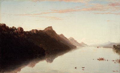 Pohled na horní tok Mississippi od John Frederick Kensett