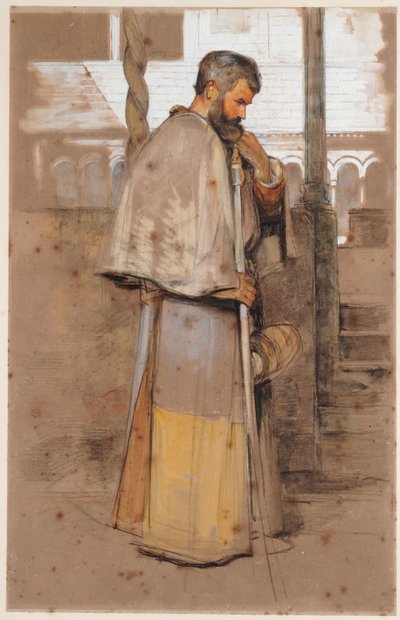 Neapolský mnich od John Frederick Lewis