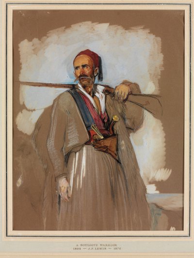 Suliote Warrior od John Frederick Lewis