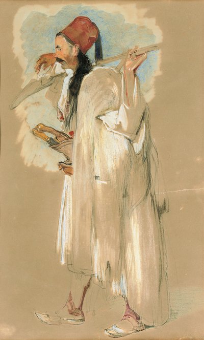 Suliote Warrior od John Frederick Lewis