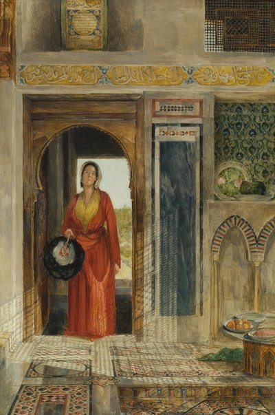 Vchod do harému, 1871 (viz také 131708) od John Frederick Lewis