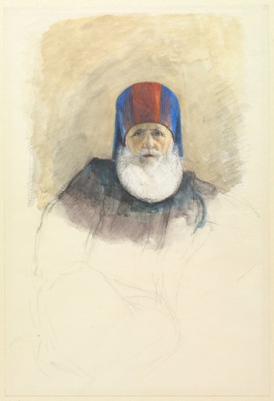 Studie pro Mehmeta Aliho Pashu od John Frederick Lewis