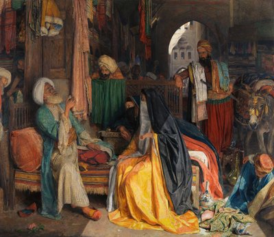 Pochybná mince, 1869. od John Frederick Lewis
