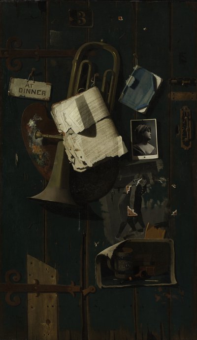 Obyčejné předměty v kreativní mysli umělců, 1887 od John Frederick Peto