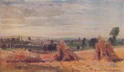 Vzdálený pohled na Oxford, 1910 od John Fulleylove