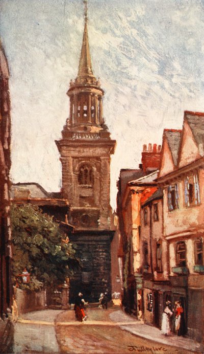 Kostel Všech svatých, z Turn Street, 1903 od John Fulleylove