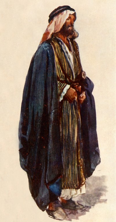 Arabský farmář. Sousedství Jeruzaléma, 1902. od John Fulleylove
