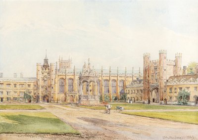 Velký dvůr, Trinity College od John Fulleylove