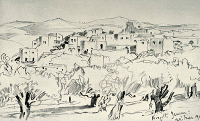 Kirjath-Jearim, 1902. od John Fulleylove