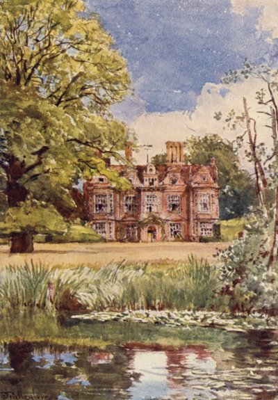 Old Manor House, poblíž Ickenham (barevné litho) od John Fulleylove