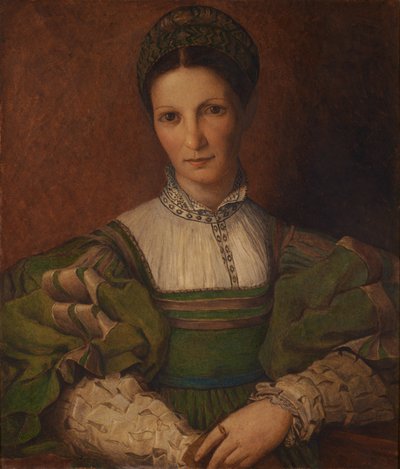 Portrét dámy podle Sebastiana Del Piomba od John Fulleylove