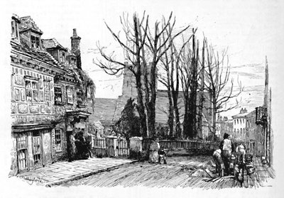 Ulice lomu, se St. Marys, 1886 od John Fulleylove