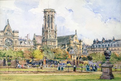 Saint Germain lAuxerrois, 1847-1908 od John Fulleylove