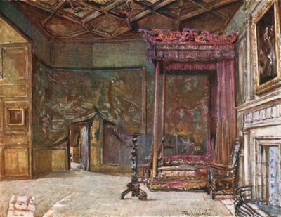 Apartmány Mary Queen of Scots v paláci Holyrood od John Fulleylove