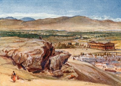 Areopagus a Theseum od John Fulleylove