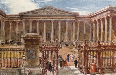 Britské muzeum od John Fulleylove