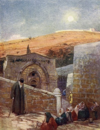 Kaple Hrobu Panny Marie na úpatí Olivetské hory od John Fulleylove