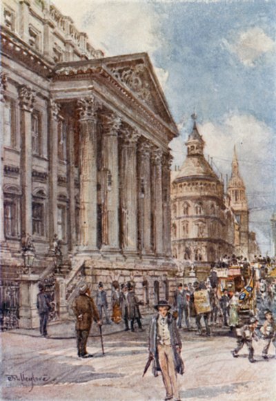 Mansion House a Cheapside od John Fulleylove