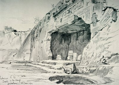 Takzvané hrobky králů, 1902. od John Fulleylove