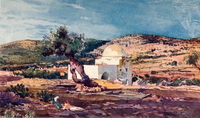 Hrob Ráchel na cestě z Jeruzaléma do Hebronu, 1902. od John Fulleylove