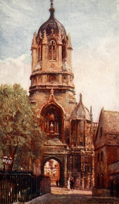 Tom Tower, Christ Church College, 1903 od John Fulleylove