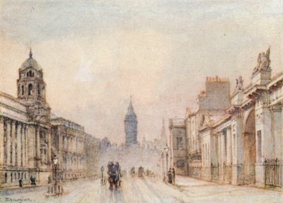 Whitehall v roce 1906 od John Fulleylove