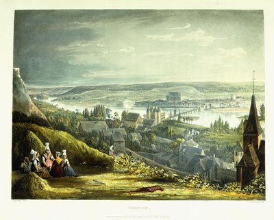 Pohled na Vernon, 1821 od John Gendall
