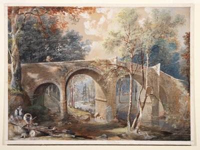 Dřevorubci od Fingle Bridge, Dartmoor od John Gendall