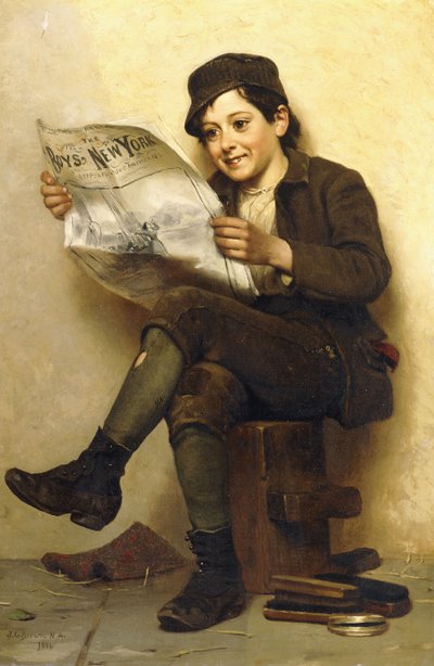 The Boys" New York, 1886 od John George Brown
