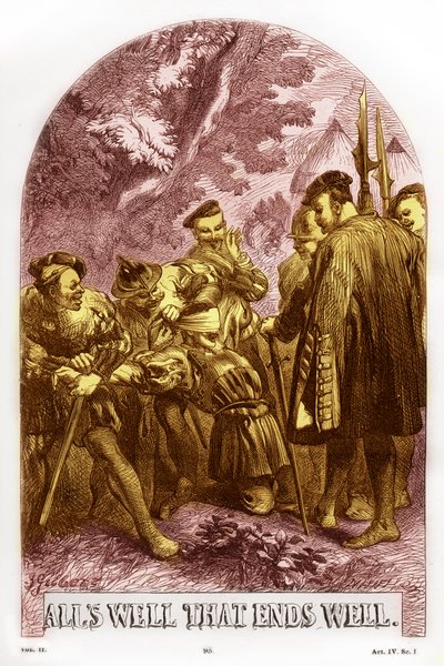 Všechno dobře, to končí dobře od Williama Shakespeara od John Gilbert