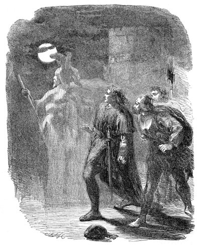 Hamlet od Williama Shakespeara od John Gilbert