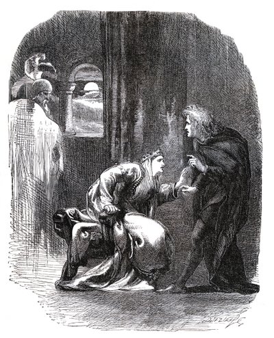 Hamlet od Williama Shakespeara od John Gilbert