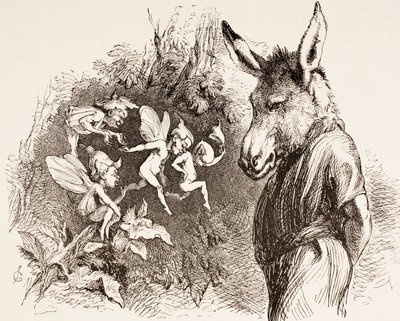 Ilustrace ke Snu noci svatojánské z 