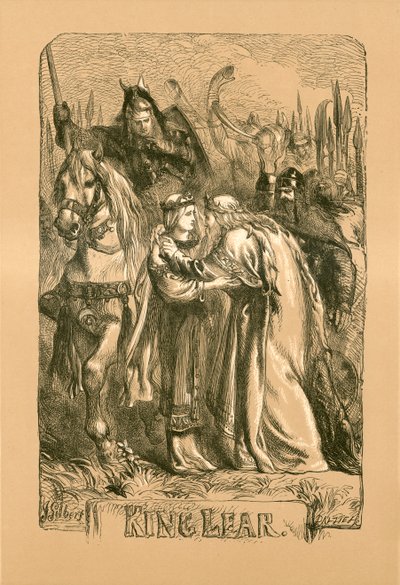 král Lear od John Gilbert